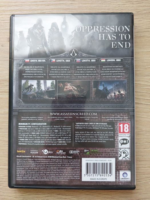 Gra PC Assassin's Creed Syndicate