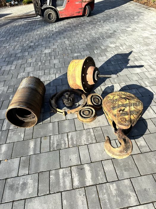 Elektrowciąg Balkancar Bułgar 8 ton części suwnica Zremb