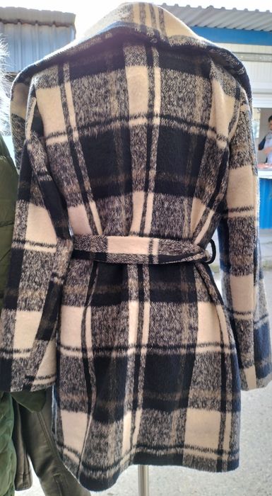 Płaszcz w kratkę