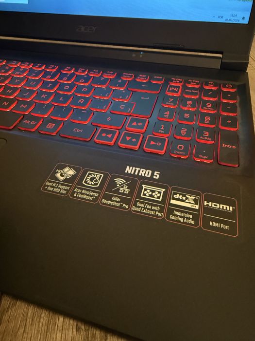 Acer Nitro 5 Gaming i7 144hz 15,6”