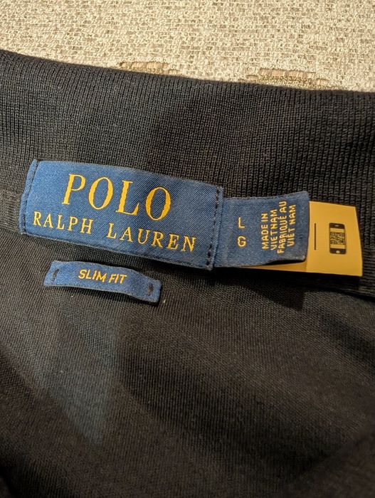 Koszulka Polo Ralph Lauren pima, slim fit