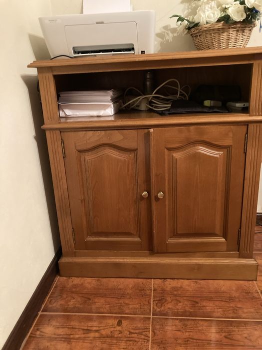 Vendo movel de sala e uma sapateira como novos