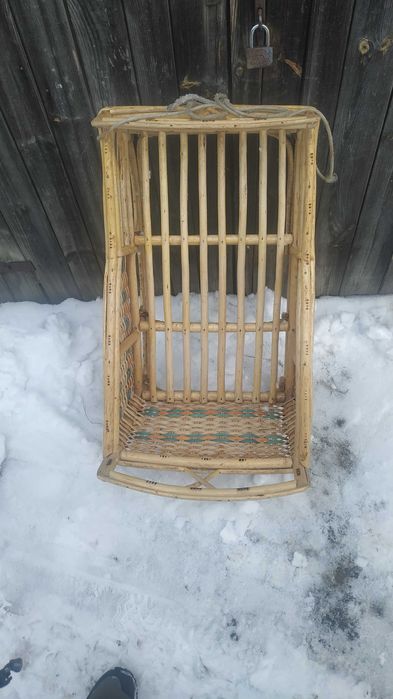 Санчата/санки плетені