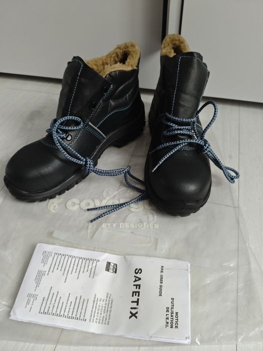 Чоловічі утеплені черевики робочі з посиленим носом