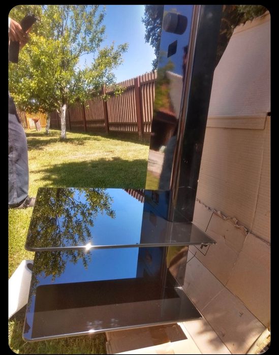 Uchwyt na Telewizor szklane półki