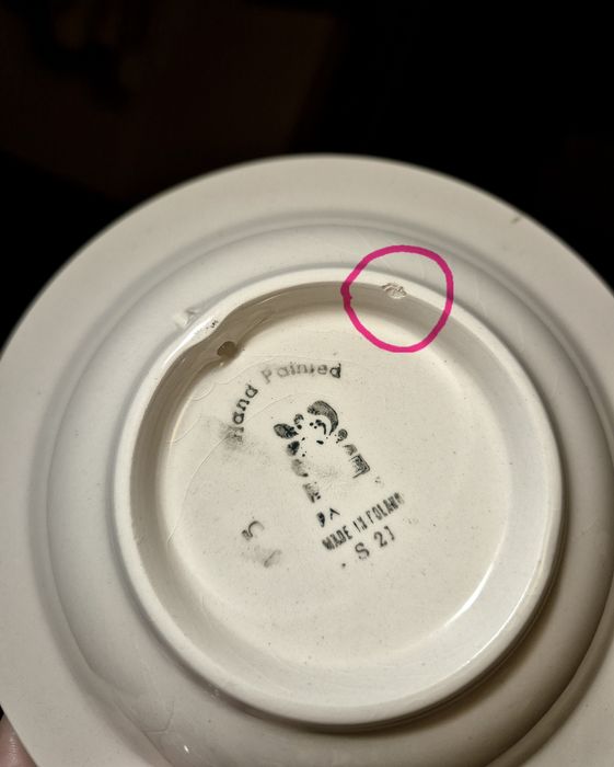 Talerzyki/miseczki z Włocławka 7 szt.