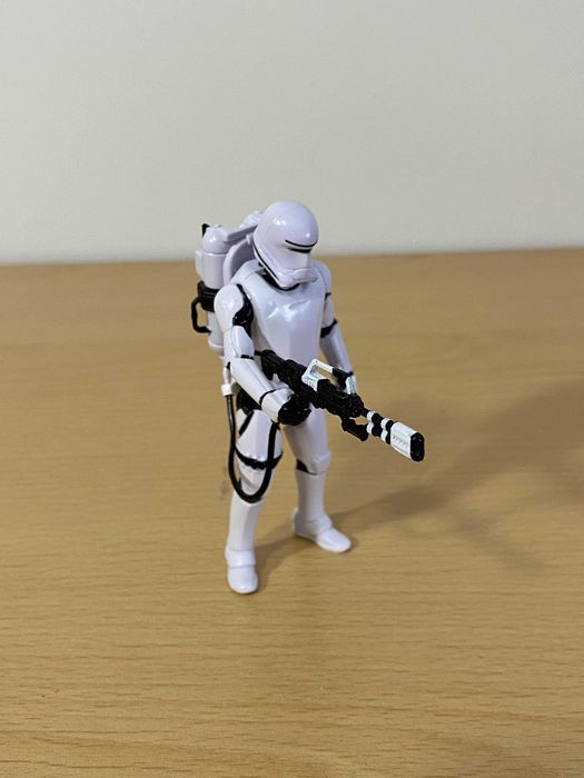 2015 Star Wars Force Awakens Armor Up First Order Flametrooper Hasbro