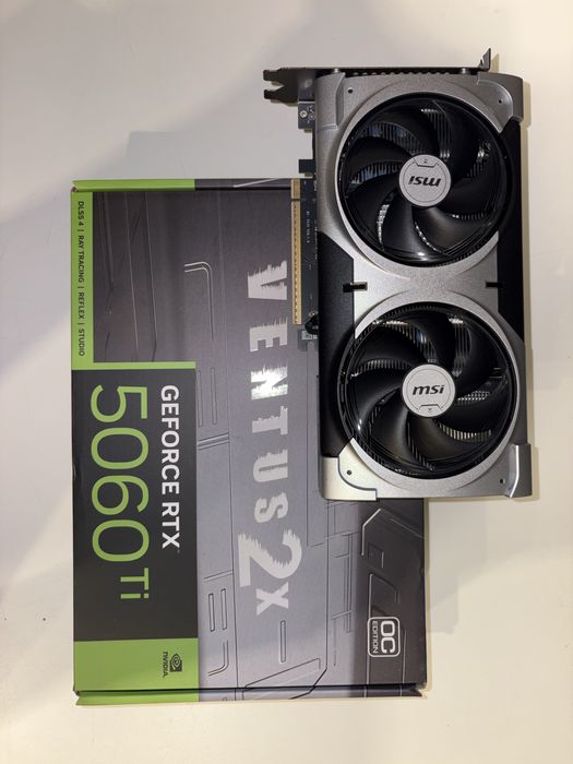 Karta graficzna MSI GeForce RTX 5060 Ti Ventus 2X OC Plus 16GB gwarancja producenta