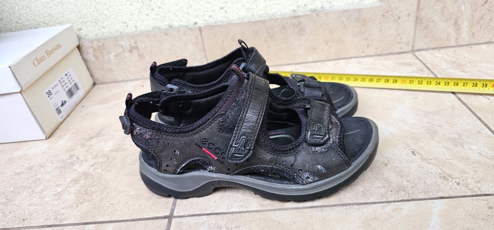ECCO skórzane sandały rozmiar 36 wkładka 23cm używane