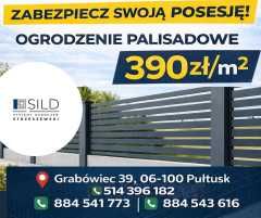 Ogrodzenie palisadowe od 390 zł/m² | PRODUCENT | TANIO I GARWOLIN
