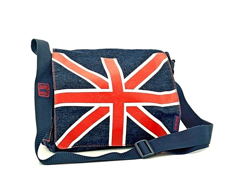 Torebka z jeansu z motywem ,, Union Jack "