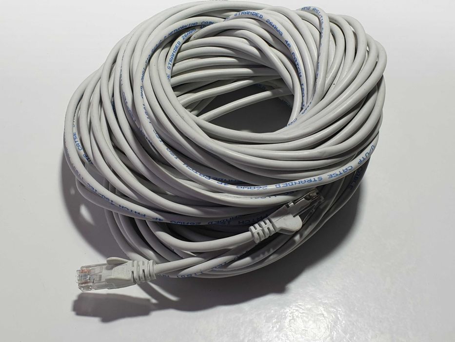 Патч-корд литий кабель UTP CAT 5Е Stranded , внутрішній  мідь,  30 м