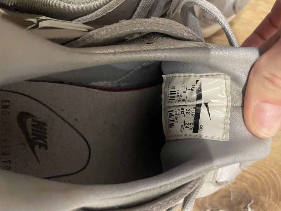 Nike Huarache szare/srebrne