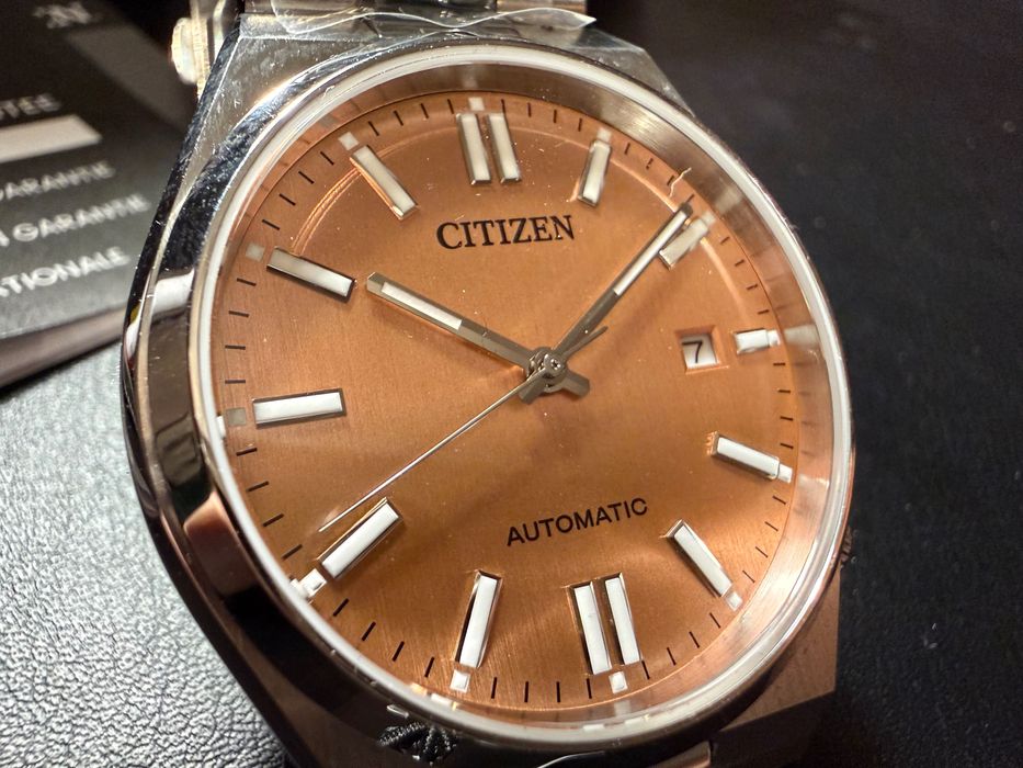 Citizen Tsuyosa Salmon NJ0159-86Z NOWY Gwarancja 7 lat Automat