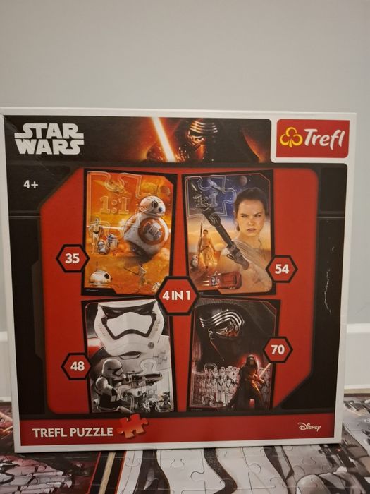 Puzzle Trefl Disney STAR WARS wiek 4+ zestaw