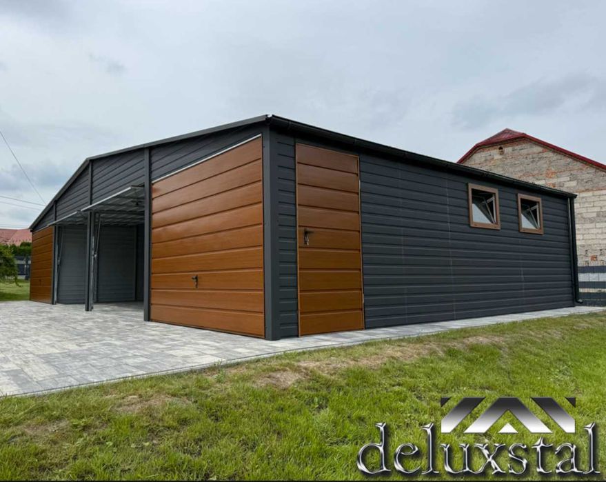 Garaz blaszany garaze blaszane garaz 12x6