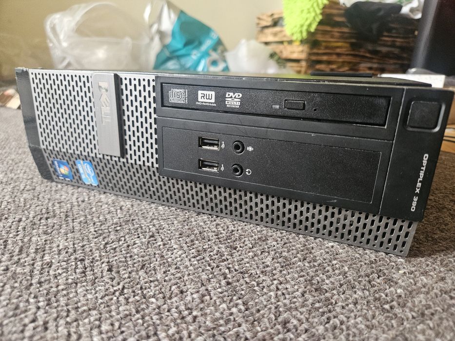 Mini Komputer Dell 390 I5 2400 8GB RAM 378 HDD plus Windows 7 DVD