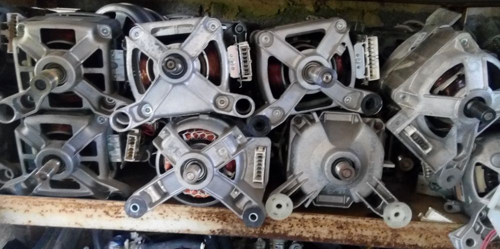 Двигатели,баки для стиральных машин.