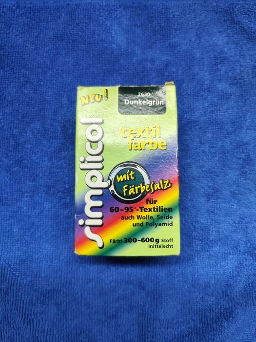 Краситель для текстиля Simplicol Textil Farbe Expert 2630 (тёмно-зелён