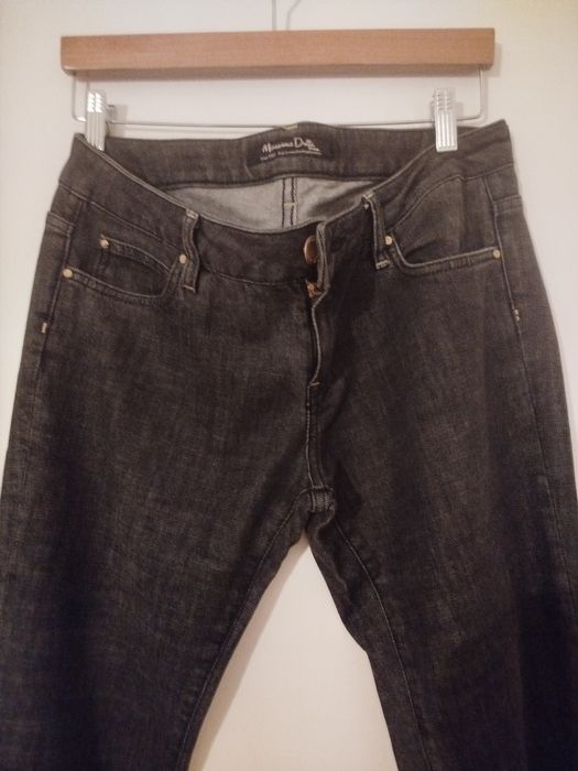 Jeans Massimo Dutti Preto – Como Novos