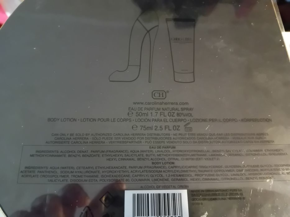 Perfume carolina herrera