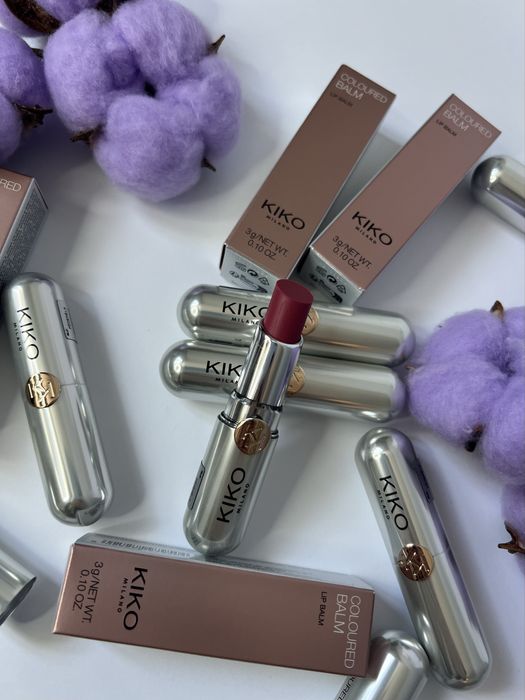Бальзам для губ  coloured balm kiko milano 04 06 08