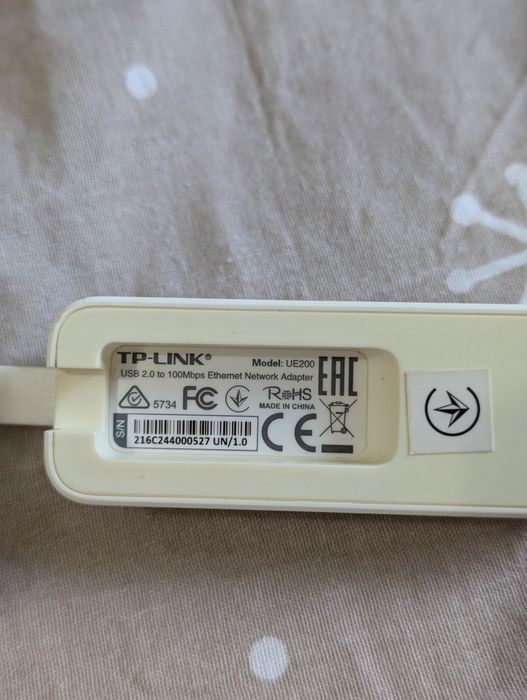 Мережевий адаптер TP-Link UE200 USB 2.0/FastEthernet