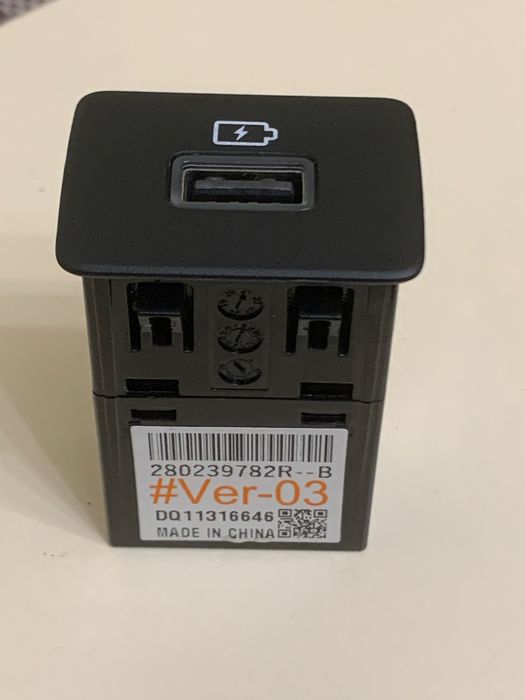 USB charger блок 280239782R для Renault