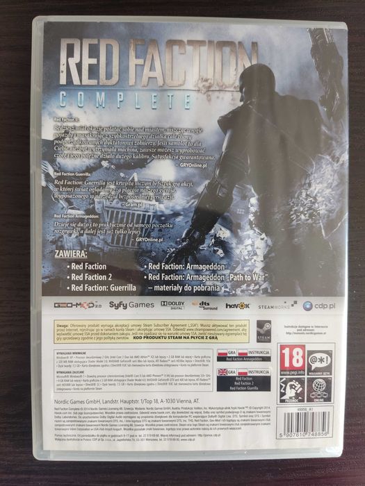 Red Faction Complete - edycja premierowa