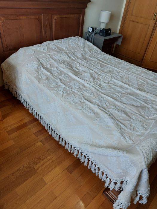 Colcha de cama c/coroa