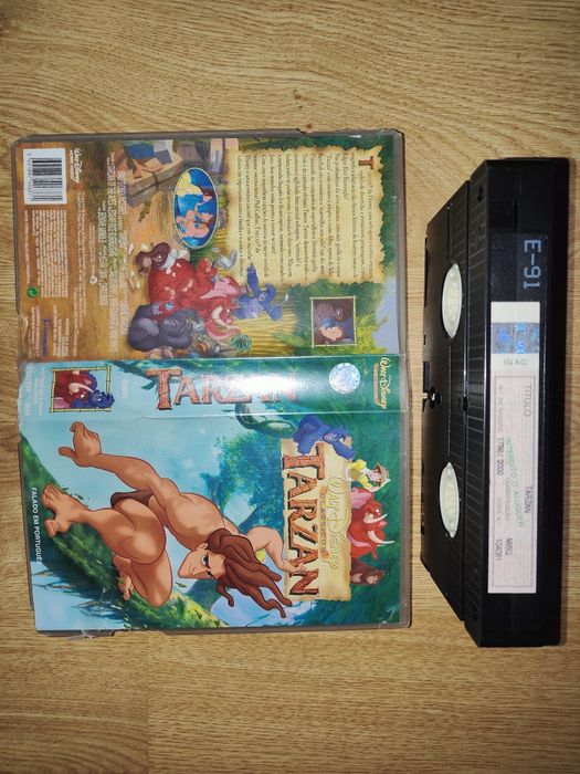 Cassette VHS Disney Tarzan