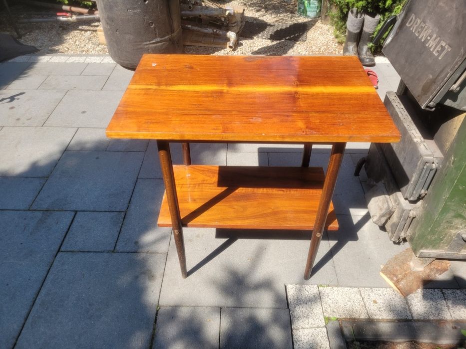 Stolik pod tv PRL lata 70-te