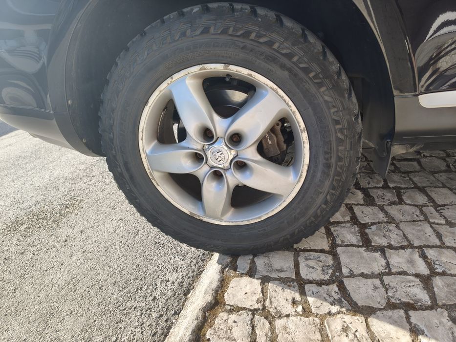 Jantes 18 Porsche Cayenne com pneus OFF ROAD