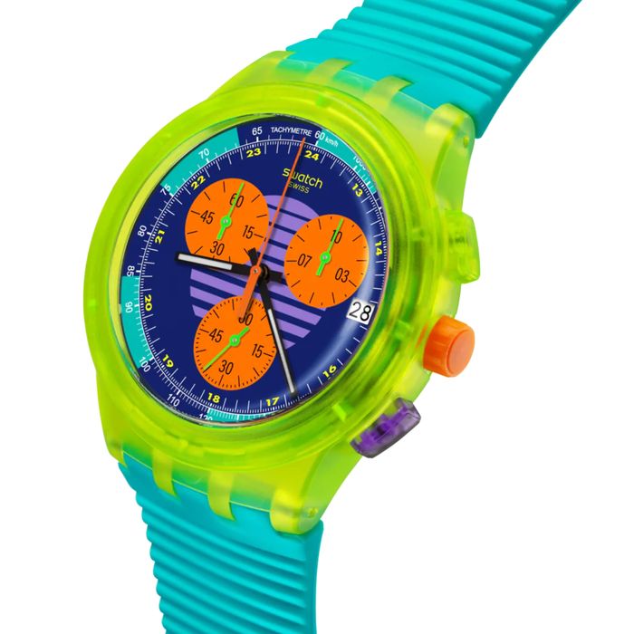SWATCH хронограф унисекс 42 мм