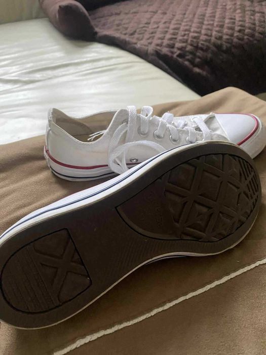 trampki Converse, białe, r. 37,5,