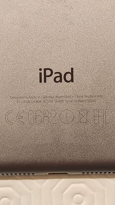 Ipad mini funcional com capa