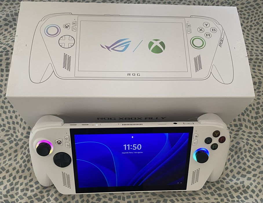 ROG Xbox Ally Branca 512GB | Como Nova | Caixa + Garantia