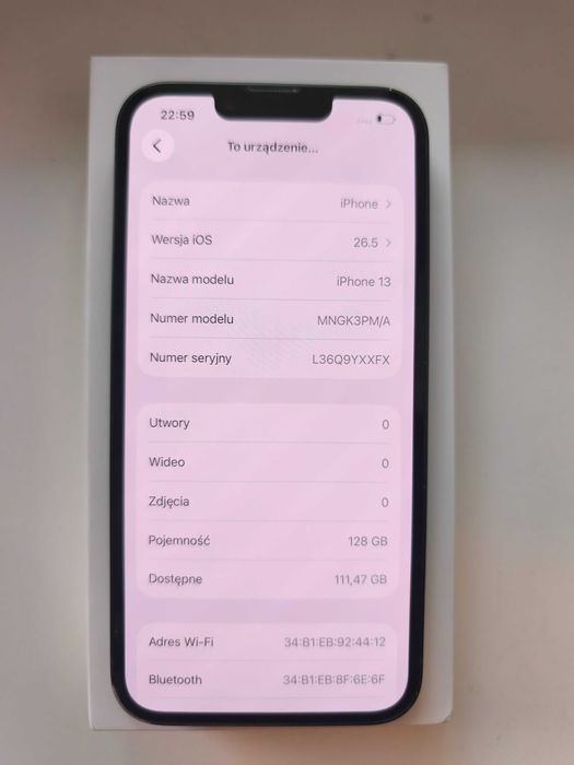 iPhone13 128GB 81%