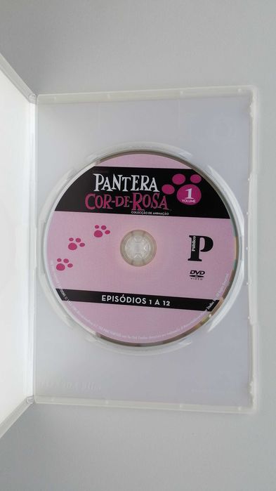 Coleção 10 DVD pantera cor de rosa