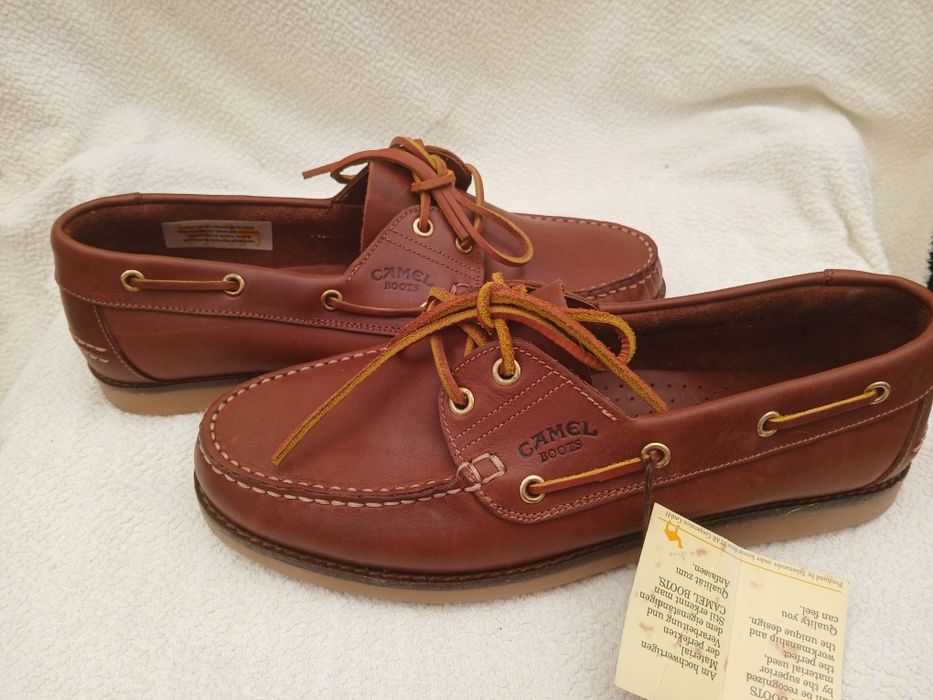 Oryginalnie męskie buty camel