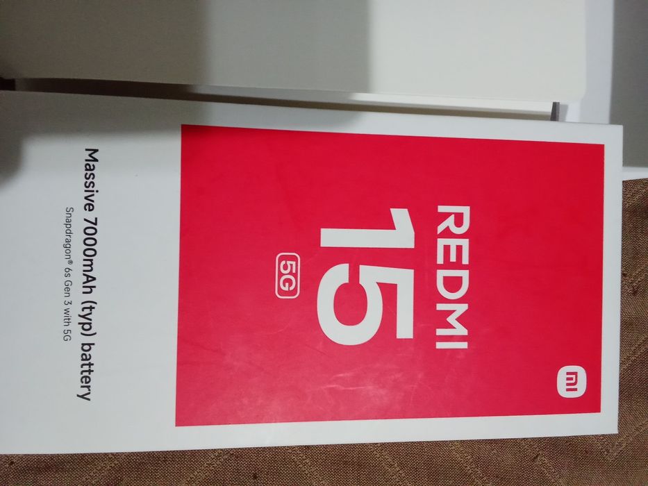 Redmi 15 - 5G" Midnight Black" 8Gb RAM/256gb
