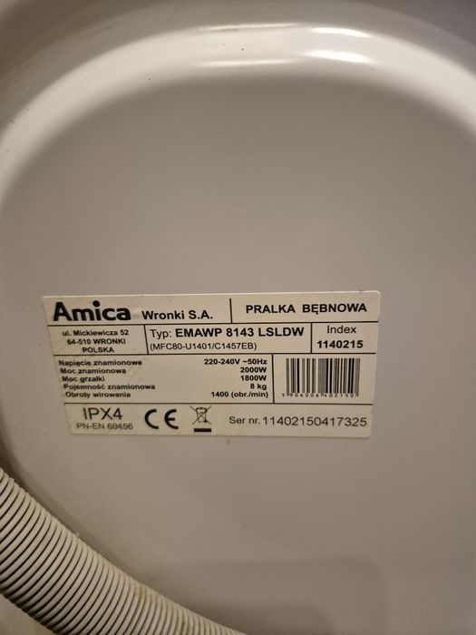 Amica Programator do praki Amica