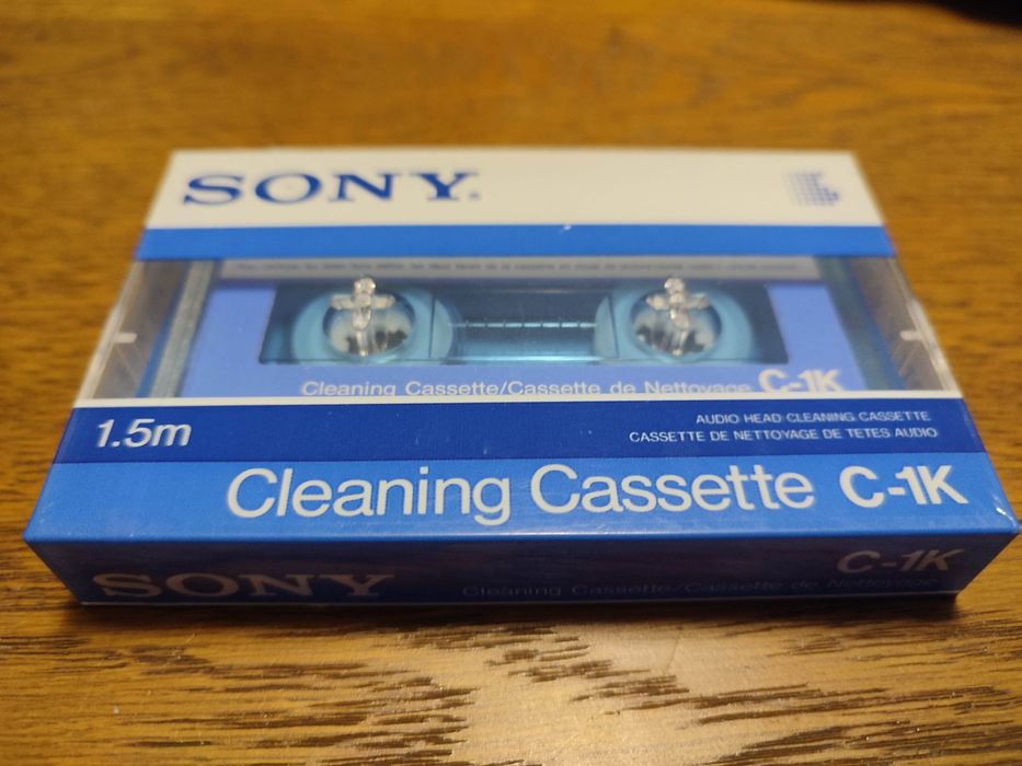 WYPRZEDAŻ! Kaseta Sony c 1k, czyszcząca,nowa