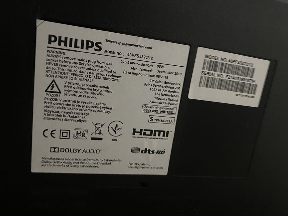 Telewizor Philips 43 cale