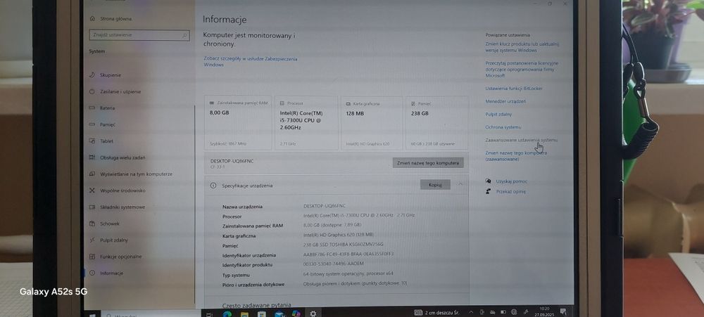 Laptop Diagnostyczny Pancerny Panasonic CF-33