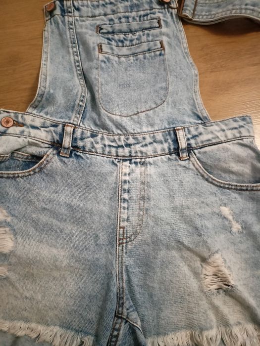 Spodenki ogrodniczki house denim XS