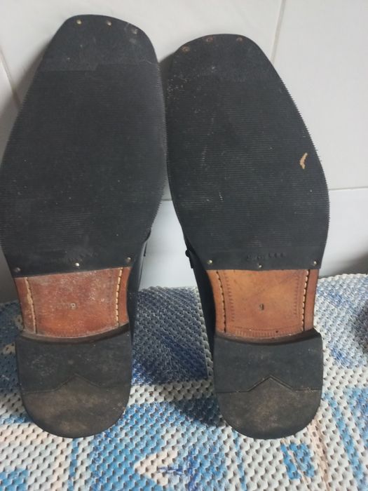 Sapatos Toscanini em pele pretos n.42