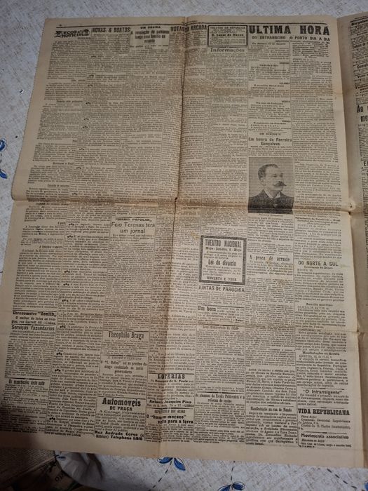 Jornal O Mundo ano 1910