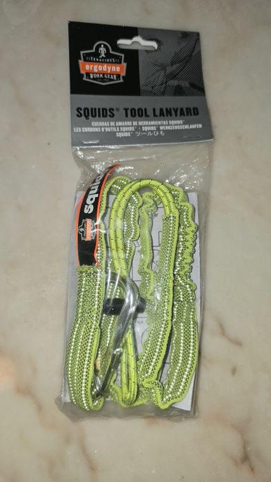 Ergodyne Squids #3100 | Tool Lanyard com Mosquetão | Novo Selado