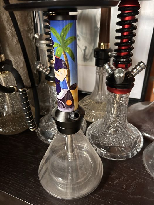 Conjunto de 7 shishas para uso comercial